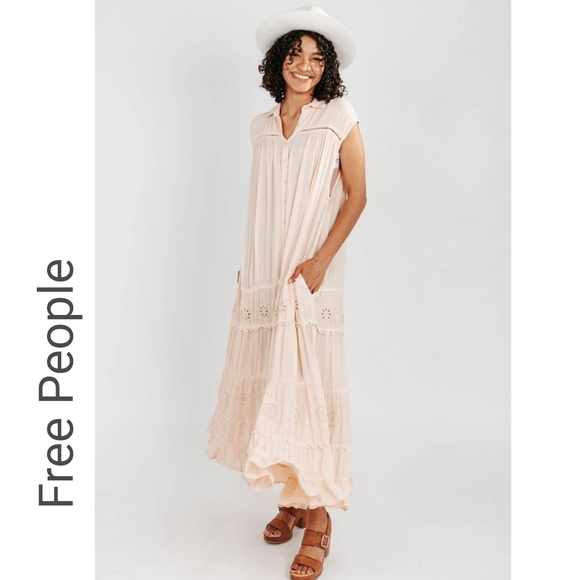 Free People × Pretty Cozy Maxi Dress - Picture 1 of 12